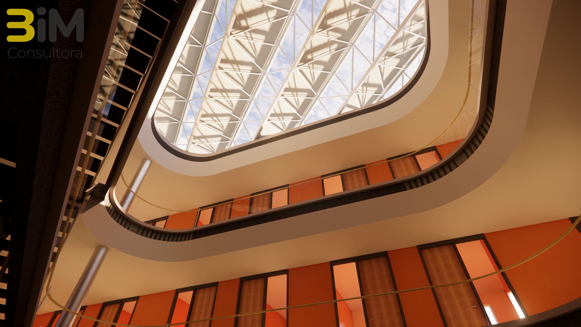 Render edificio educativo